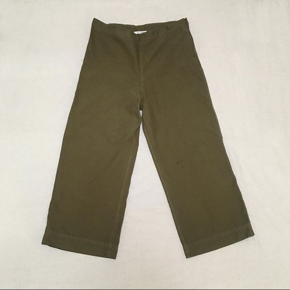 Ali Golden Wide Leg Sailor Pant Olive
